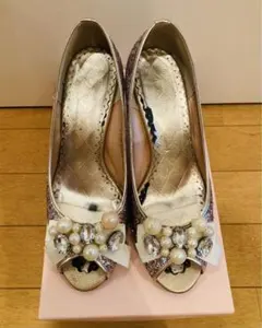 LAISSE PASSE レッセパッセ ビジューヒール 結婚式