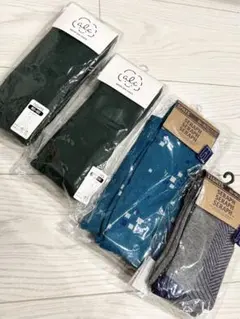 【新品】ベビー　タイツ　スパッツ　サイズ80-90㎝　4点セット　まとめ売り