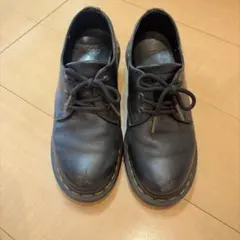 Dr. Martens 3ホール シューズ ブラック レザー UK レディース