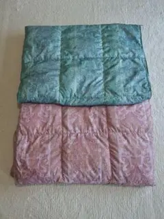 【美品】西川 肌掛け布団 薄手 シングル