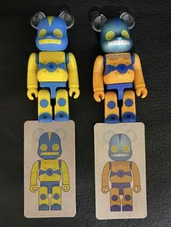 【美品】BE@RBRICK HxS HS 廣田彩玩所 1000% 廣田彩玩所がおくるレトロフューチャーデザインなBE@RBRICKの400