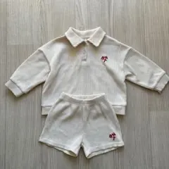 BONTO アイボリー トップスとショートパンツセット　セットアップ