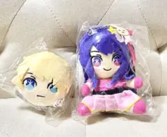 【匿名配送】推しの子 お座りぬいぐるみ アイ &フェイスマスコット アクア