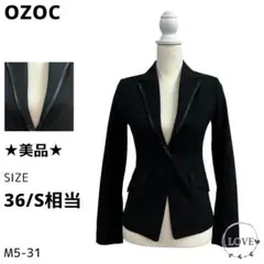 ★美品★ OZOC ジャケット・アウター テーラードジャケット 長袖 Ｖネ m1のサムネイル