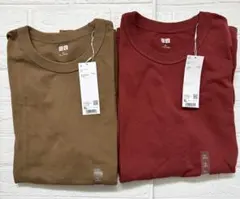【新品未使用】XL UNIQLO U クルーネックTシャツ　２枚セット