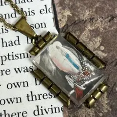 60sヴィンテージ ブラス ネックレス キリスト メダイ マリア 真鍮 フランス