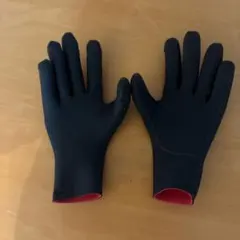 サーフィン用 ブラック 防寒用グローブ Sサイズ