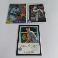 ブレイクスネル　ボーマンファーストカードなど3枚セット