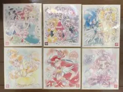 プリキュア 色紙 まとめ売り 6枚
