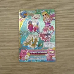 アイカツカード　マーメイドピスケスサンダル　星宮いちご