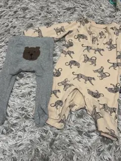 70ベビー服　セット　gapクマ　ヒョウロンパース