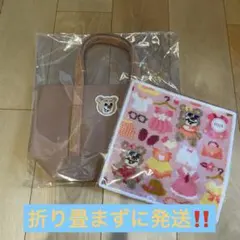 オールドテディ トートバッグ(小)&ハンカチセット　ニナズクローゼット