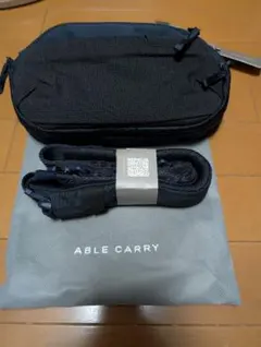 ABLE CARRY ネイビー　ボディバッグ　コアスリング