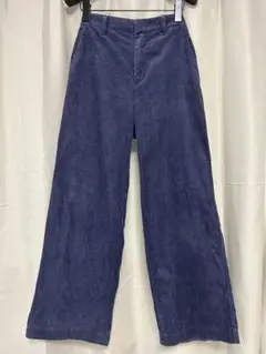 UNIQLO ハイウエストコーデュロイワイドストレートパンツ