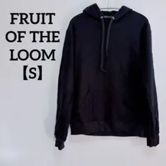 FRUIT OF THE LOOM 【S】パーカー ブラック ユニセックス