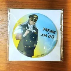 ゴールデンカムイ AIR DO コラボ 缶バッジ 土方