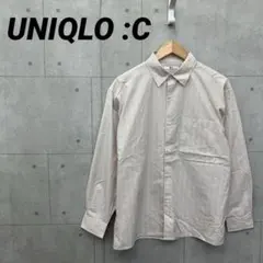 UNIQLO :C ユニクロシー ブロードオーバーサイズシャツ M ピンク