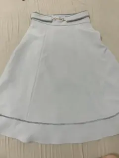 MISCH MASCH フレアスカート ライトブルー38のサムネイル