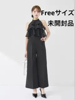 新品タグ付【アプワイザーリッシェ】リボンディティールオールインワン 
