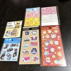 いろいろシール6枚セット