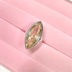 SV925 レモンクォーツ リング 10号