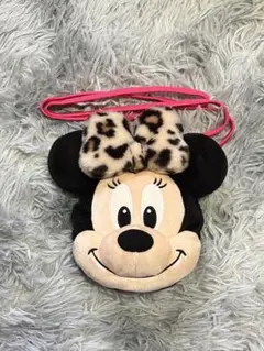 ミニー ヒョウ柄 ショルダーバッグ ディズニー
