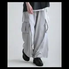 ルーズシルエットボンテージカーゴスラック ス SOCCE LILLのサムネイル