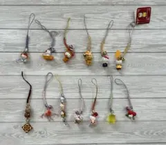 ハローキティ ストラップ 13個セット