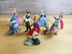 [ジャンク]ディズニー　クリスマスオーナメントくじ　10体セット