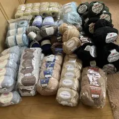 毛糸72個サマーヤン44個