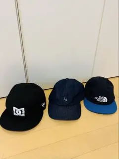 DC LA THE NORTH FACE キャップ 3点セット￼