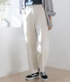 グローバルワーク　グッドデニムバギーパンツのサムネイル