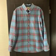 L.L.Bean チェック柄長袖シャツ M-REG