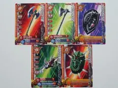 ドラゴンクエストモンスターバトルロード アイテム５枚セット