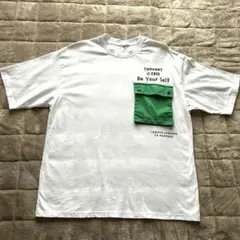 【未着用】SUGGESTION 白色Tシャツ Lサイズ