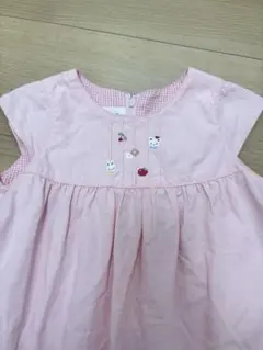 ファミリア　半袖ワンピース　80