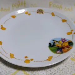 くまのプーさん　絵皿　非売品　DISNEY　ディズニー　プーさん