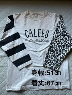 calee キャリー　　七分袖tシャツ