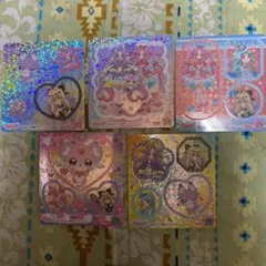 名探偵プリキュア　ホログラムシール 5枚セット