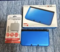Nintendo 3DS LL ブルー×ブラック 本体