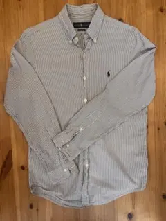 Ralph Lauren ストライプシャツ 長袖 Classic Fit