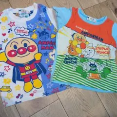 アンパンマン Tシャツ 2枚セット 100cm