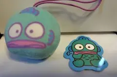 サンリオ　はぴだんぶい ハンギョドン　マスコット&ピック