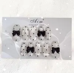 ネイルチップ オーダー マグネット フレンチガーリー ワンホン 韓国 量産型