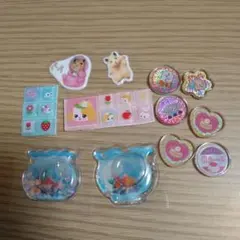 ちいかわ おはじきシール ウォーターシール タイルシール ハムスター 助六