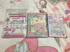 サンリオキャラクター レターセット3点
