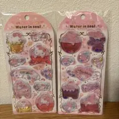 ウォーターインシール ハローキティ クロミ 2種セット