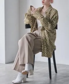 TODAYFUL Geometric Over Shirts ネイビー - メルカリ
