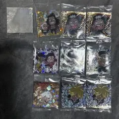 ワンピース ウエハースシール まとめ売り ルフィ ゾロ サンジ 黒ひげ カイドウ