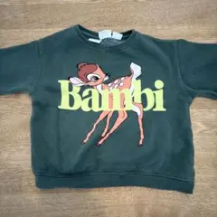 zara baby バンビスウェット　92
